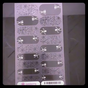 🎃Jamberry Nail Wraps- Skeletons & Webs